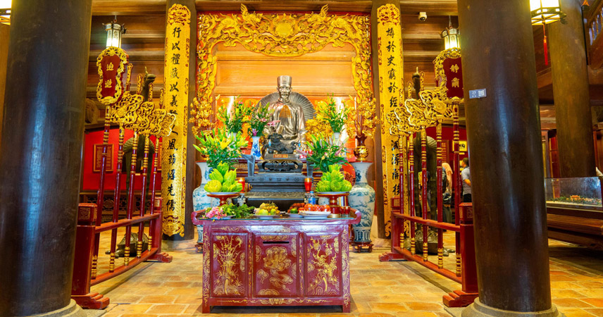 Van Mieu (The Temple Area) – Honoring Confucius and Scholars