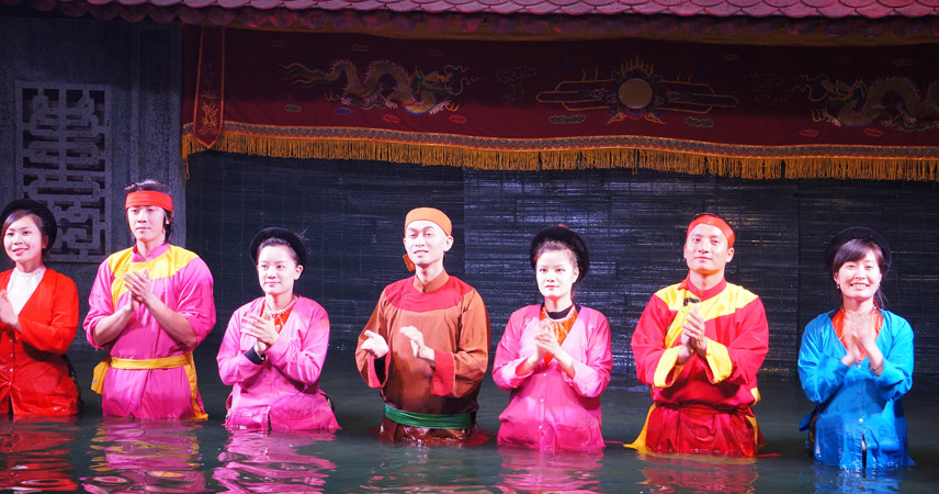 Water Puppetry in Thang Long Theater