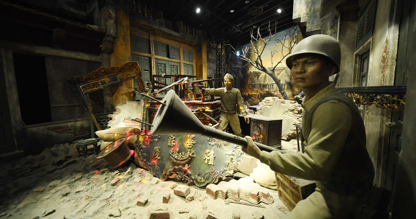 Inside the Vietnam Military History Museum
