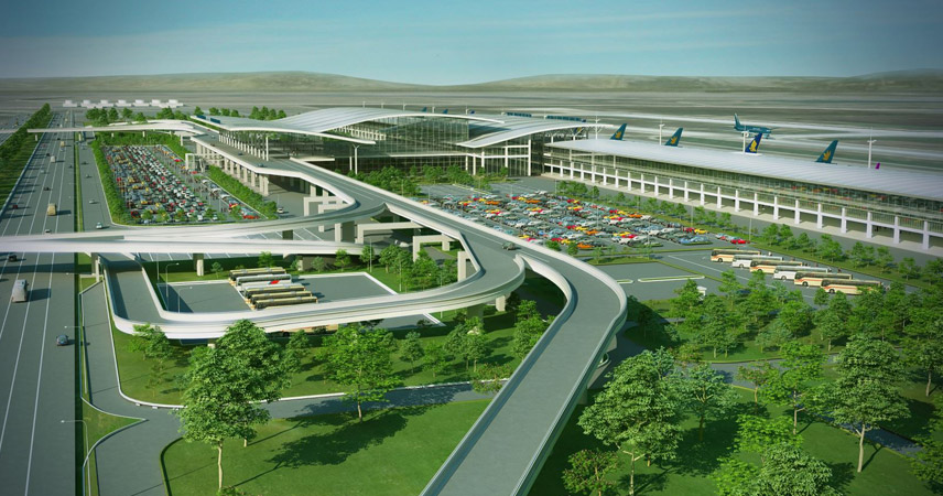 Overview Noi Bai International Airport