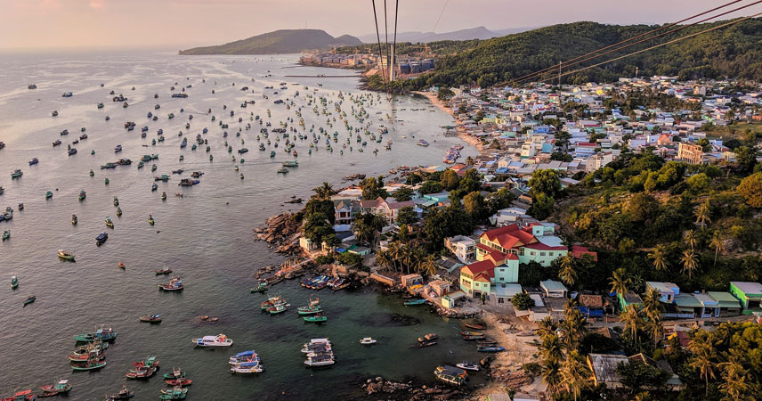 Fishing Village on Phu Quoc Island