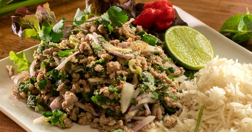 Laap (or Larb) - a traditional Lao dish