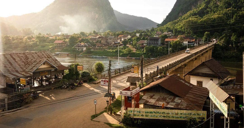 Overview of Nong Khiaw