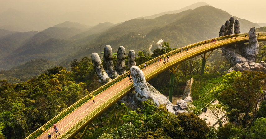 Golden Bridge in Danang