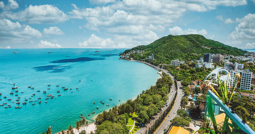 The beauty of Vung Tau Beach