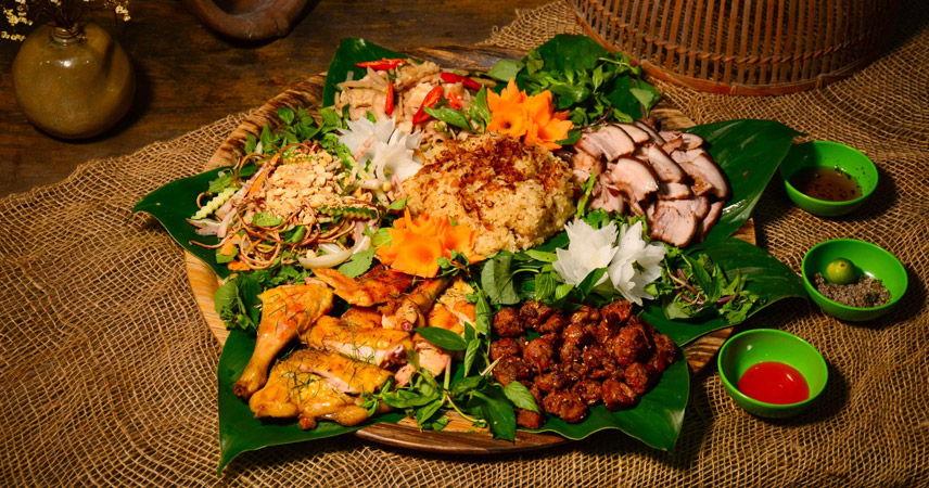 Enjoy great local food at Yen Bai