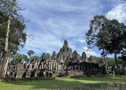 explore the remarkable Angkor Thom