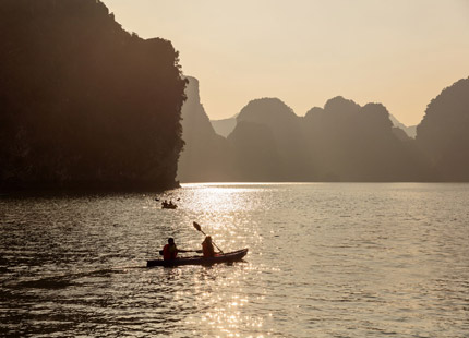 Experience kayaking in the Frog Lagoon area
