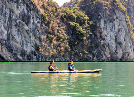 Visit the magical Dark & Bright Cave with Kayaking