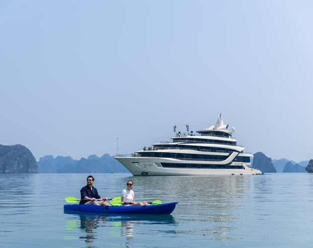 Explore Hidden Gems of Halong Bay on Calista Cruise
