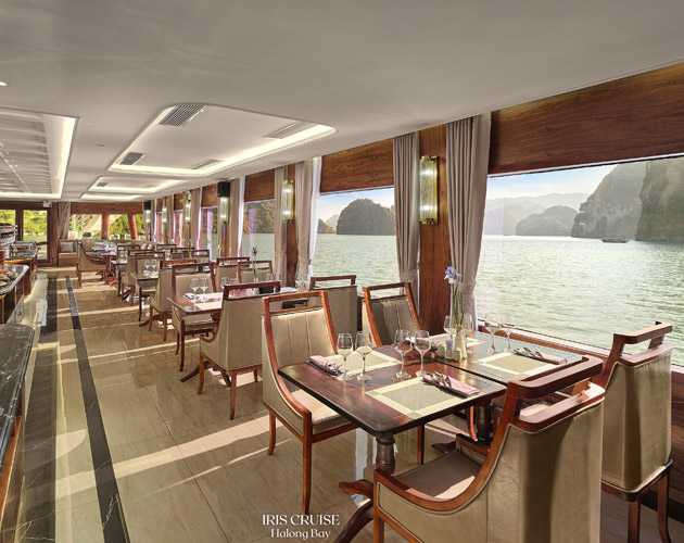 Sail Halong Bay in style with the fancy Iris Cruise