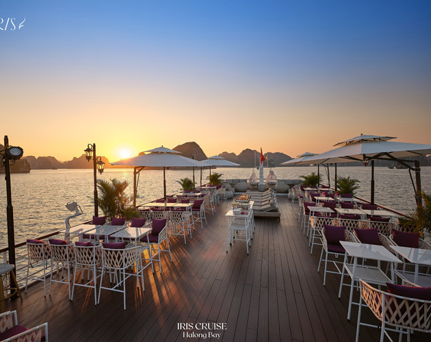 Sail Halong Bay in style with the fancy Iris Cruise