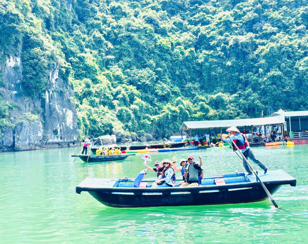 Explore Halong Bay with One Day Symphony Cruise